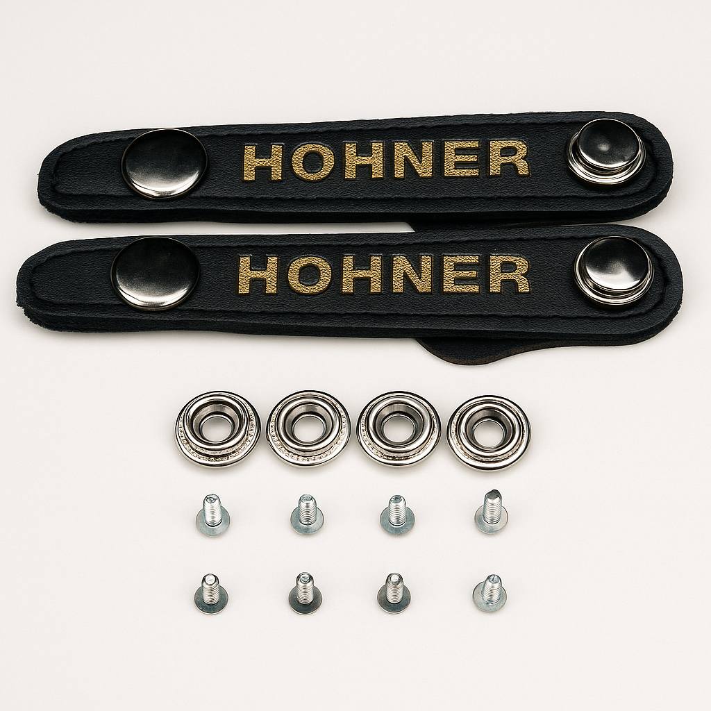 Bellow straps (Black/Gold)